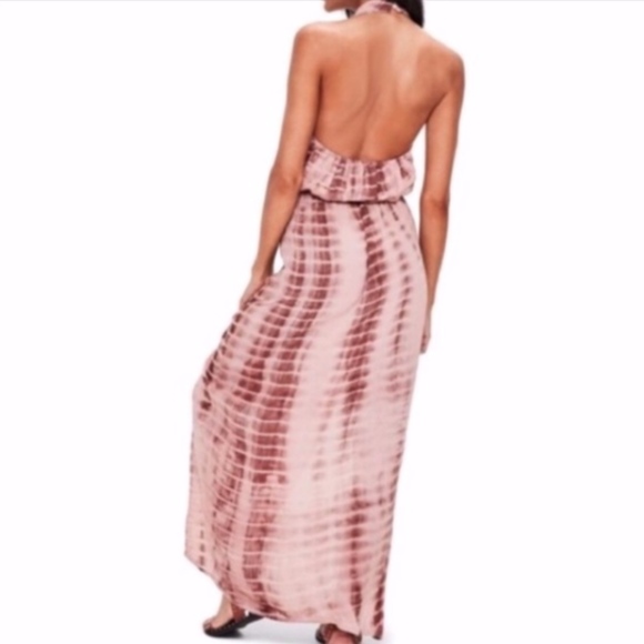 NEW Missguided Tie-Dye Long Maxi Dress - Picture 3 of 4